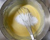 抹茶ホワイトチョコバスクチーズケーキ♡作り方5写真
