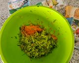野菜とカッテージチーズのフリタータ作り方1写真