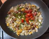 浅草橋「ストーン」のピラフ（洋風チャーハン）作り方6写真