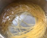 名残の苦瓜と鶏レバーのスパゲティーニ作り方4写真