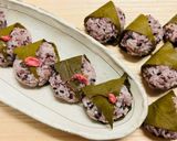 残念！桜餅だと思ったら桜葉おにぎり🌸🍙🤣作り方9写真