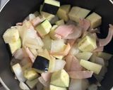 無水！完熟トマトと塩麹のたべるスープ作り方2写真