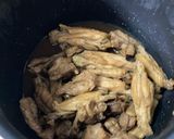 鶏肉出汁と賄い鶏甘辛煮作り方10写真