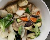 肉無チクワクリーミー洋風坦々麺味野菜炒め作り方14写真