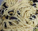 冷凍揚げナスとツナの和風パスタ作り方4写真