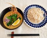池森そば大賞受賞カオソーイ風そば・つけ麺作り方5写真