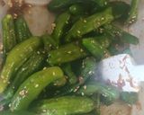 レンジ簡単🌟ししとうのめんつゆおかか和え作り方4写真