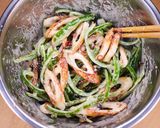 ちくわとピーマンの塩昆布マヨネーズ😋🥗作り方5写真