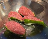 ピーマンの肉詰め🫑作り方6写真