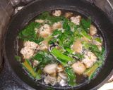 菜の花と牡蠣と白子の卵とじ作り方3写真