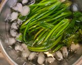 ほうれん草とパンチェッタのソテー作り方1写真