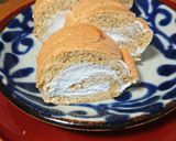 紅茶葉入り米粉ロールケーキ作り方17写真