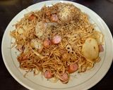 コンソメパンチ味焼きそば作り方6写真