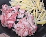 豚肉とじゃがいものカレー炒め作り方5写真