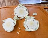 エアフライヤーでキャベツが焼き作り方2写真