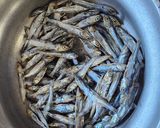 ごまめの照り焼き作り方1写真