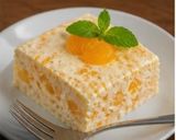 バニラアイスとミカンのクリームチーズアイス作り方7写真