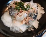 疲労回復☆免疫力up！鯖缶新玉ねぎサラダ作り方3写真