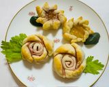 発酵なし、トースターでグルテンフリー薔薇のパン作り方7写真