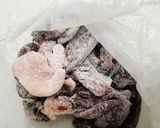 アジのアラ(中骨など)から揚げネギポン酢作り方1写真
