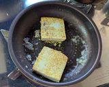 カリトロ食感♡木綿豆腐のカレーパン粉焼き作り方4写真