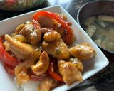 鶏もも肉とカシューナッツ☆オイ黒酢炒め作り方5写真
