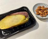 アーモンド入り焼き芋マッシュ作り方1写真