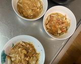 肉無チクワ味噌クリームパスタ味野菜炒め作り方9写真