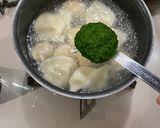 小松菜の中華スープ作り方3写真