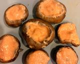 【簡単おつまみ】一口しいたけの明太マヨチーズ焼き作り方4写真