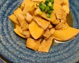 筍と油揚げの甘辛煮作り方8写真