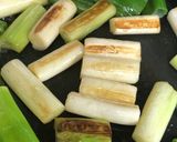 夏バテ防止⭕️ねぎ豚肉ガーリック照り焼き作り方2写真
