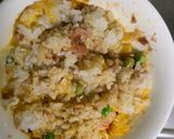 レンジ簡単中華風梅タコライス味炒飯弁当作り方10写真