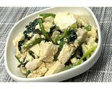 鶏むね肉とほうれん草のチャンプル★動画有作り方24写真