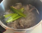 圧力鍋でトロトロ牛すじ煮込み（どて煮）作り方2写真