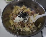 鯖缶を使った和風ポテトサラダ作り方4写真