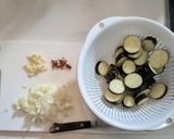 【ワンパン】ナスとひき肉のポロネーゼ作り方1写真