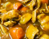 バーモントカレー中辛●チキンチーズカレー作り方3写真