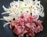 節約簡単夕飯主菜！豚こまとれんこんの生姜焼き弁当作り方8写真
