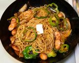 焼きそばナポリタン風作り方8写真
