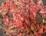 薄切り牛肉のステーキ風作り方3写真