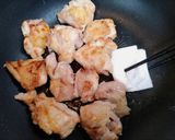 簡単夕飯！鶏もも肉味噌照り焼きチキン弁当おつまみ作り方6写真
