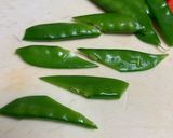 絹さや・パプリカの胡麻和え作り方5写真