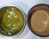 ハーフ＆ハーフ♫抹茶＆シナモン餡鯛焼き♫作り方1写真