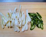 らっきょうと豚肉のピリ辛炒め作り方5写真
