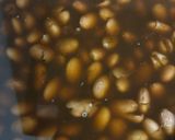 金時豆の黒糖ほうじ茶ぜんざい作り方5写真