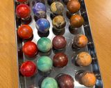 カラフルグリッターボールボンボンショコラ作り方28写真