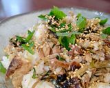 塩焼きサンマの混ぜ込みご飯作り方4写真
