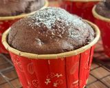 卵バター小麦なし♪米粉チョコカップケーキ作り方8写真