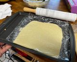 シュークリームの上に乗せるクッキー作り方6写真